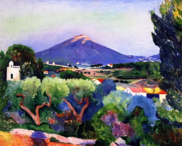 Six Fours, Sanary by Henri Manguin