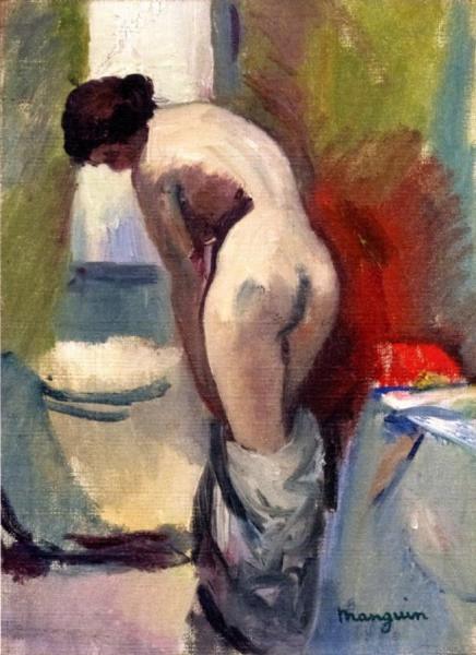 Henri Manguin Small Standing Nude