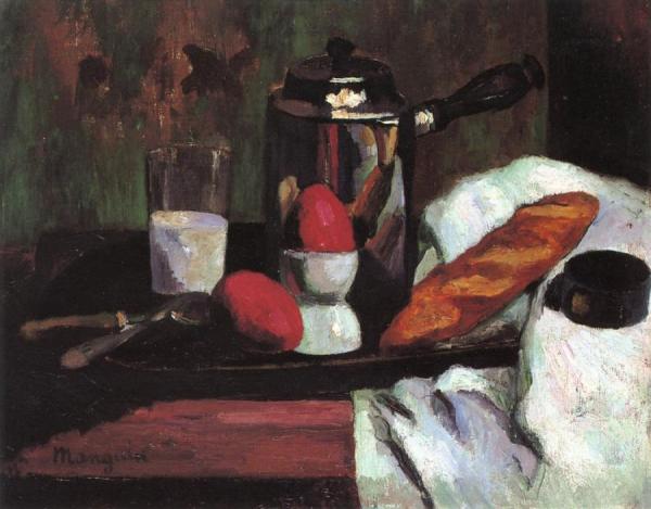 Still Life, Red Eggs by Henri Manguin Oil Painting Reproductions