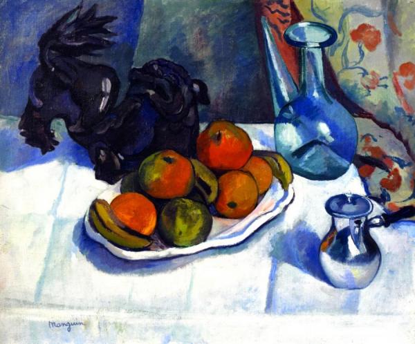 Still Life With A Japanese Bronze by Henri Manguin