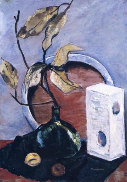 Still Life With Folliage by Henri Manguin