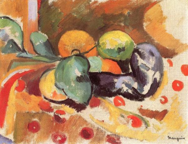 Still Life With Lemons by Henri Manguin