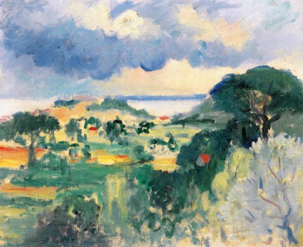 Henri Manguin The Citadel At Saint-tropez
