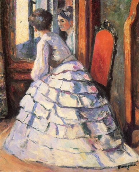 The Mirror by Henri Manguin Oil Painting Reproductions