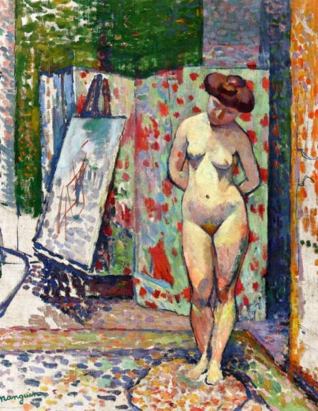 The Model by Henri Manguin