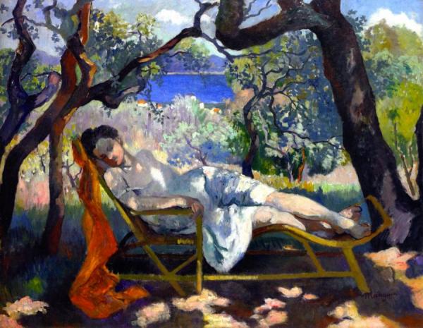 The Nap by Henri Manguin Oil Painting Reproductions
