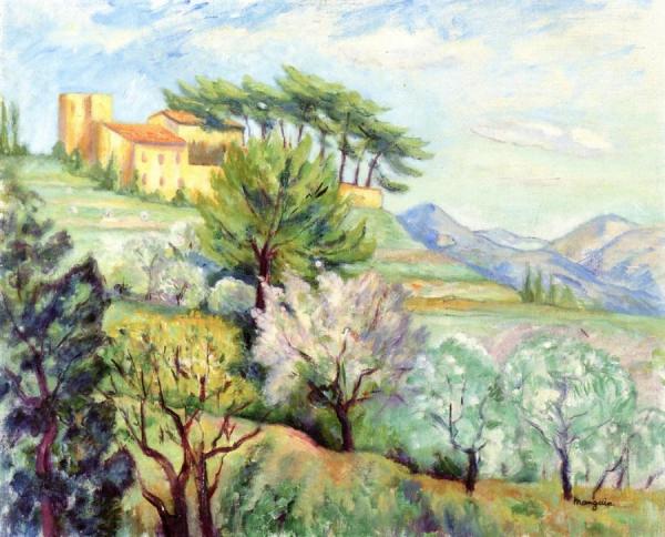 The Old Convent Of The Servianne by Henri Manguin