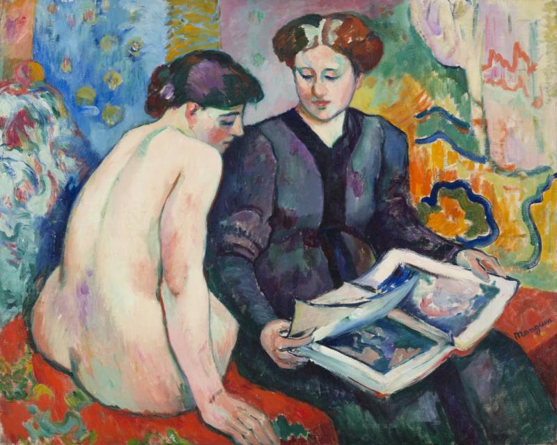 The Prints, 1905 by Henri Manguin Oil Painting Reproductions