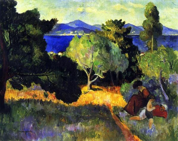 Henri Manguin Walk At St Tropez