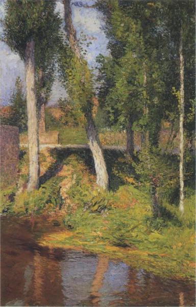 Bord De Riviere by Henri Martin