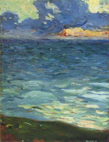 By The Sea by Henri Martin
