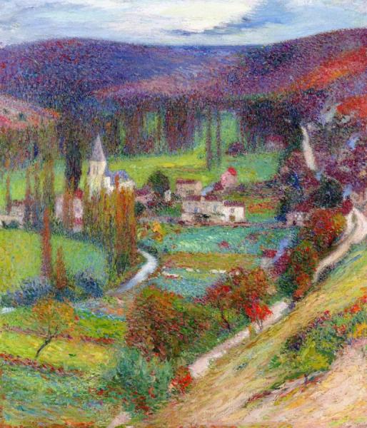 Effet Du Matin, Labastide-du-vert by Henri Martin