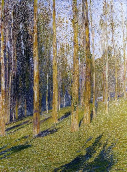 Forest by Henri Martin