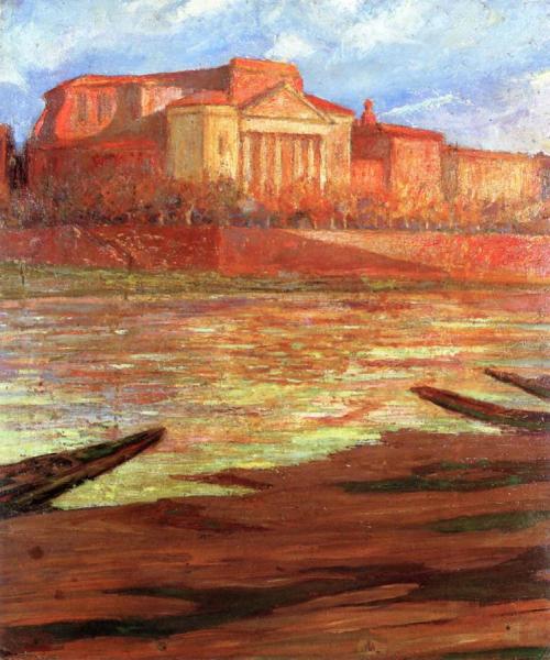 L'ecole Des Beaux-arts, Toulouse by Henri Martin