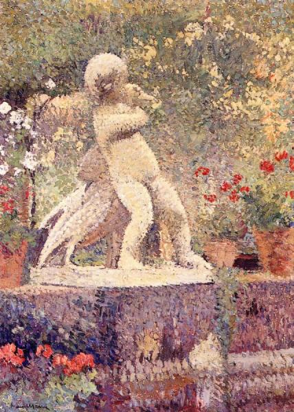 L Enfant A L Oie by Henri Martin