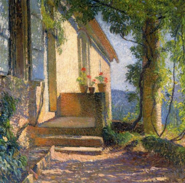 La Facade De Maison by Henri Martin