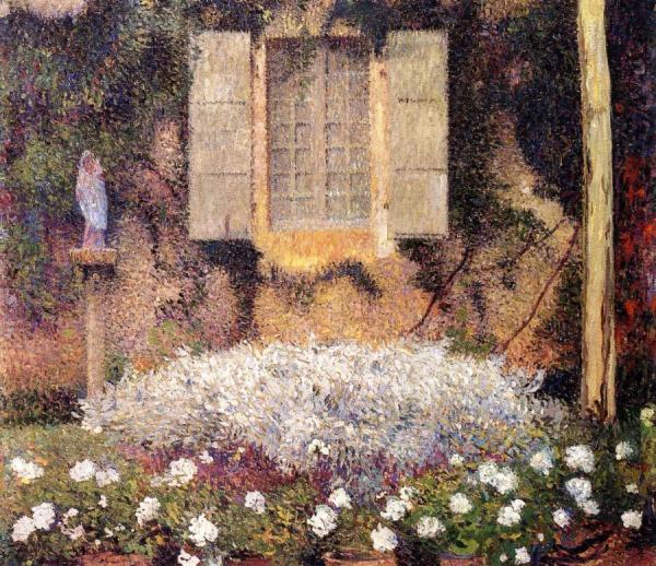 La Fenetre Sur Le Jardin by Henri Martin