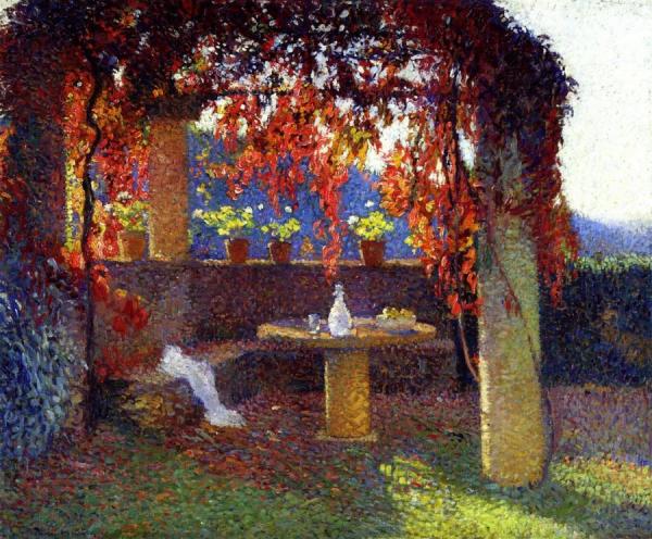 La Pergola by Henri Martin