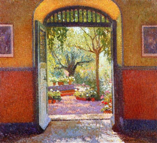 La Porte Ensoleille by Henri Martin