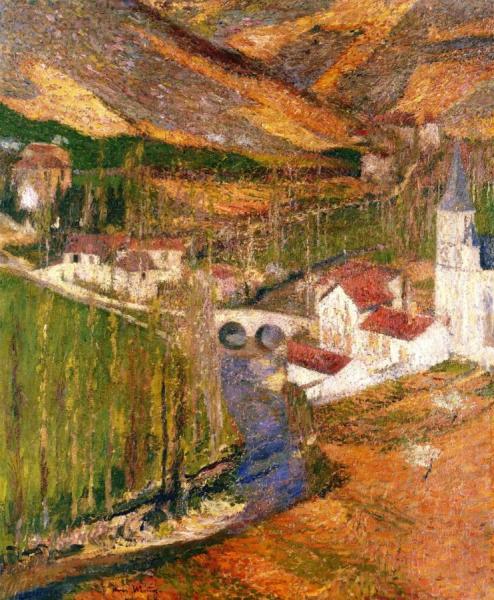 Labastide Du Vert Autour Du Pont by Henri Martin