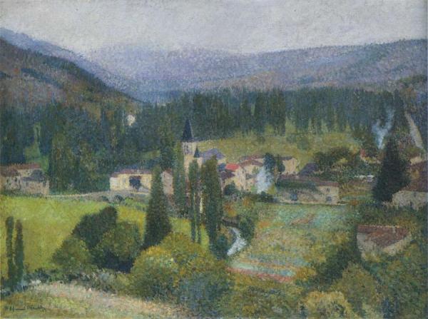 Landscape At Labastide Du Vert by Henri Martin