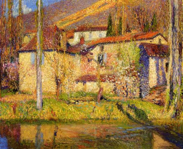 Landscape Near Toulouse by Henri Martin