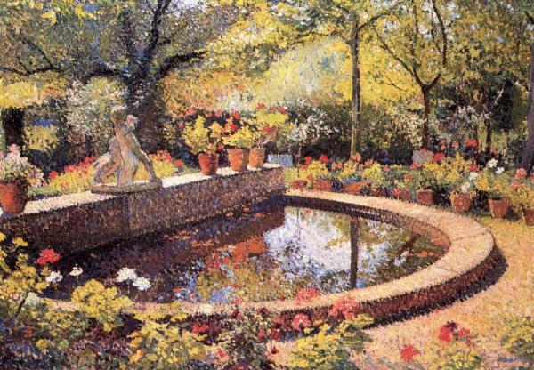 Le Bassin De Marquayrol by Henri Martin