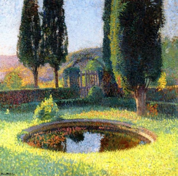 Le Bassin Sud Est De Parc Du Marquayrol by Henri Martin