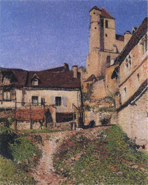 Le Coin Du Village by Henri Martin