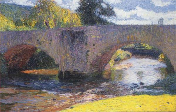 Le Pont En Labastide by Henri Martin