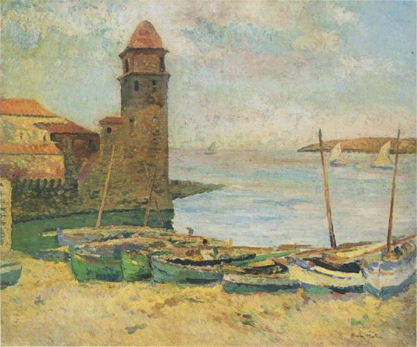 Le Port De Collioure by Henri Martin