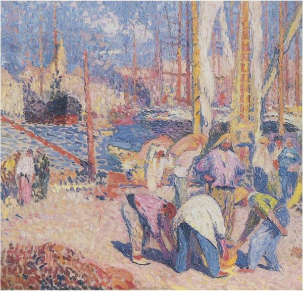 Le Port De Marseille by Henri Martin