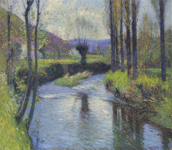 Le Saule by Henri Martin