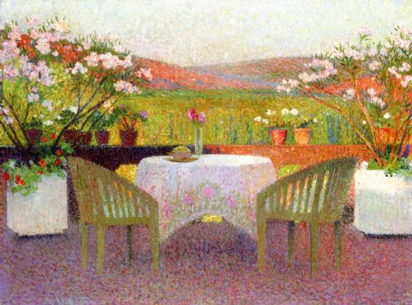 Le Terrasse De Marquayrol by Henri Martin