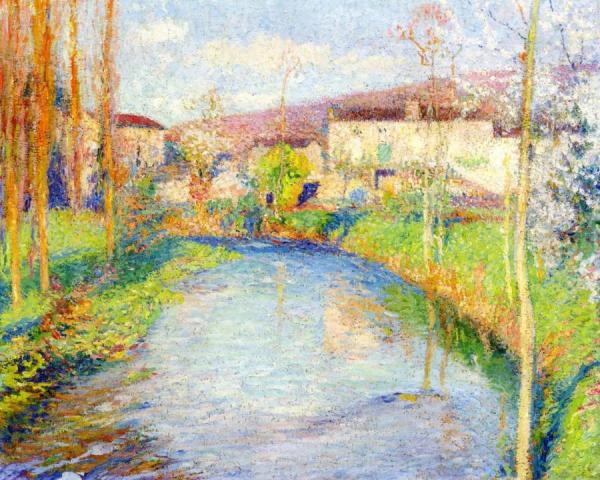 Le Vert, à L'entrée De Labastide-du-vert by Henri Martin