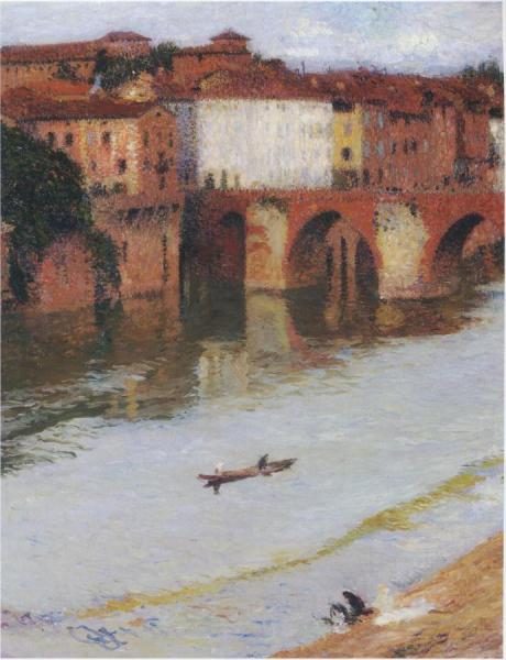 Le Vieux Pont by Henri Martin