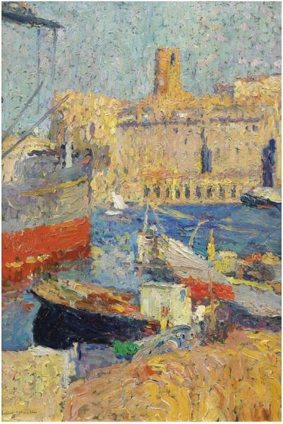 Marseilles by Henri Martin