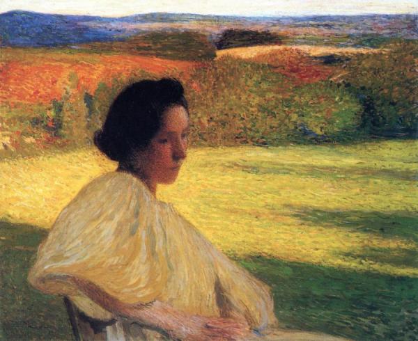 Meditation by Henri Martin