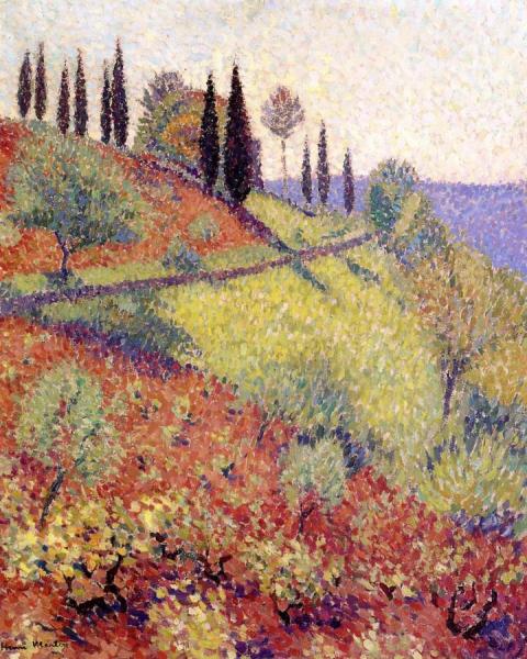 Paysage by Henri Martin