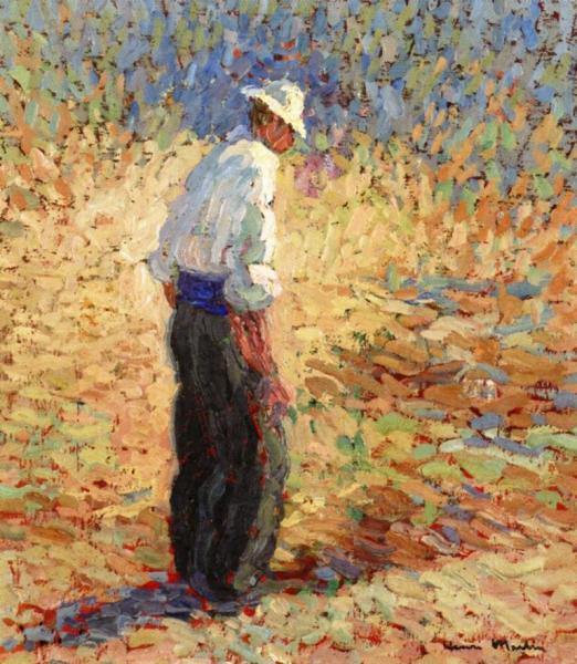 Peasant by Henri Martin