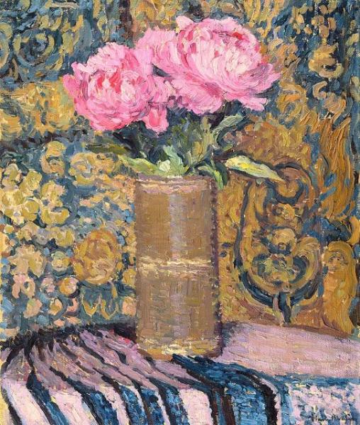 Peonies by Henri Martin Oil Painting Reproductions