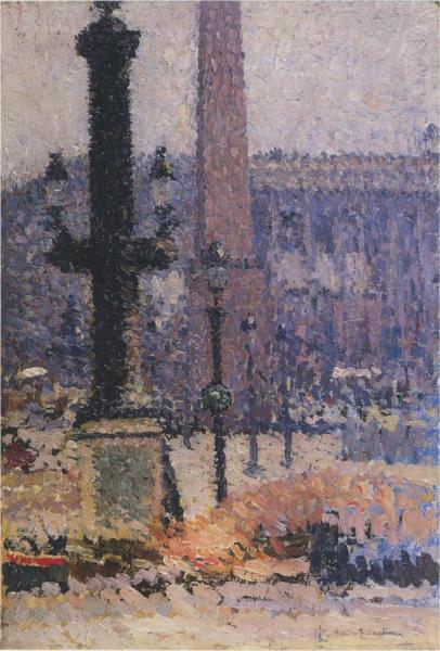 Place De Concorde by Henri Martin
