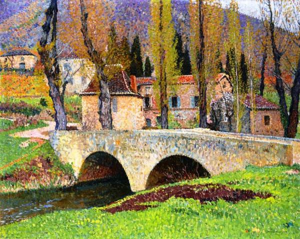 Pont De Labastide Du Vert by Henri Martin