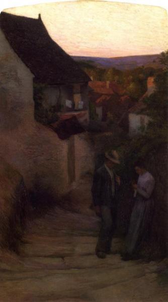 Recontre by Henri Martin