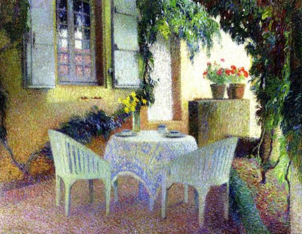 Terrasse Du Manoir A Marquayrol by Henri Martin