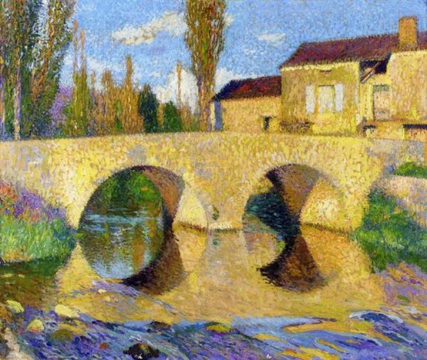 The Pont De La Bastiide-du-vert by Henri Martin