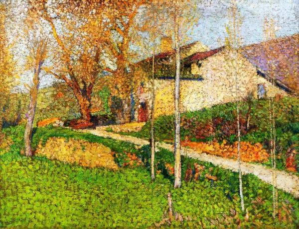 Henri Martin The Shoemaker's House
