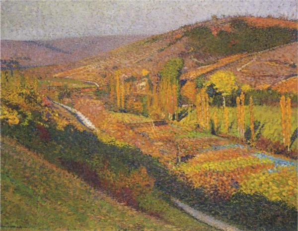 Vallee Du Vert En Labastide by Henri Martin