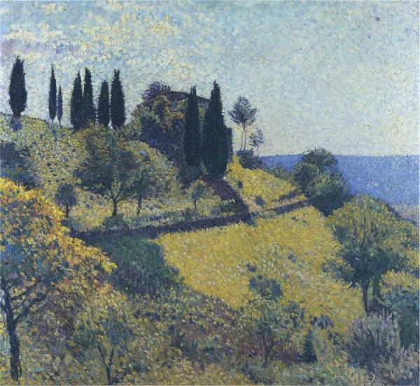 Henri Martin View From The Artist's Studio