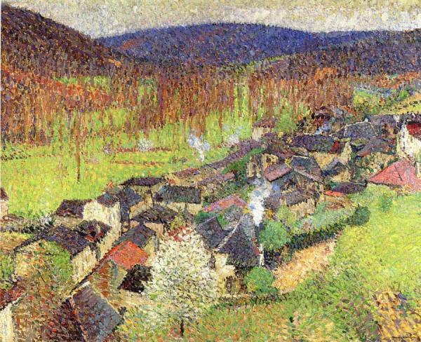 Henri Martin View Of Labastide Du Vert